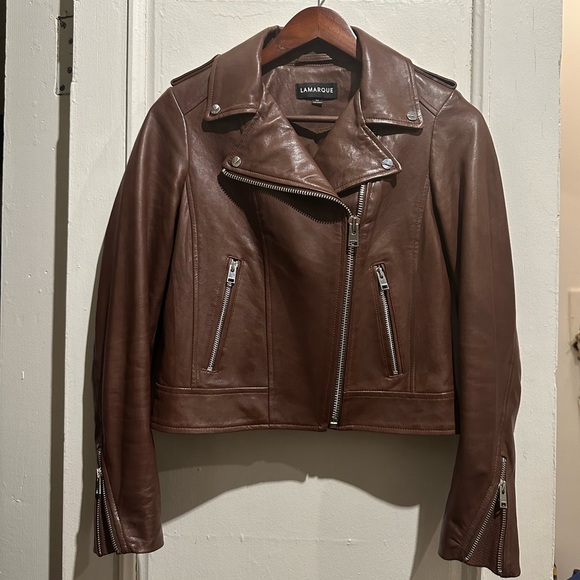 Lamarque Leather Jacket - Picture 3 of 9
